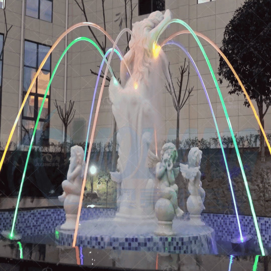 Jumping Jet Fountains